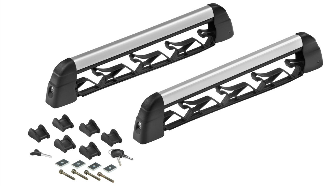 Roof-Mounted Ski Carrier (4 Skis / 2 Snowboards)